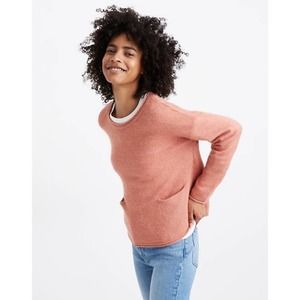 NWT Madewell Chelsea Pocket Alpaca Sweater L